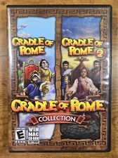 Cradle Of Rome Collection Game Rated E, WIN MAC CD-ROM, Preowned