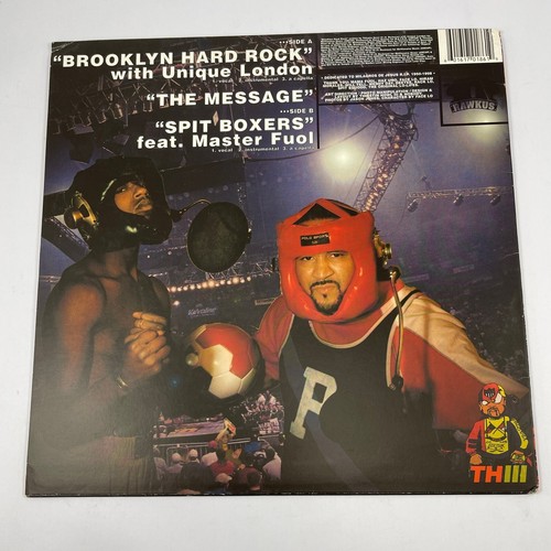 THIRSTIN HOWL III - BROOKLYN HARD ROCK / SPIT BOXERS 12" SINGLE VINYL 1999 - Picture 2 of 5