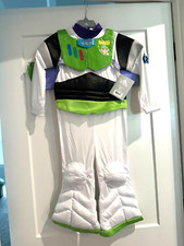 Toy Story 3 Disney Halloween Buzz Lightyear Costume Wings Space Ranger Toddler 4