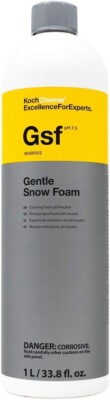 Koch Chemie Gentle Snow Foam GSF 33.8oz (1 Liter) - Car Wash Foam Cannon Bath
