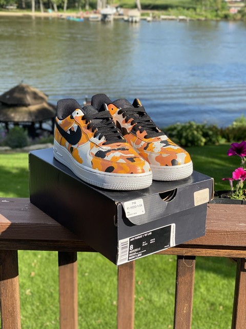 af1 orange camo