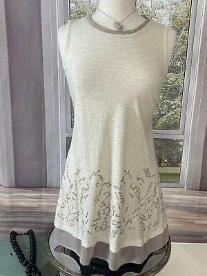 LOGO Lavish By Lori Goldstein Top, Size xS, NWOT