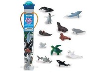 Safari Ltd 680704 Babyseetiere (12 Minifiguren) Serie Themengebiet