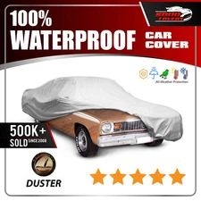 PLYMOUTH DUSTER 1970-1976 CAR COVER - 100% Waterproof 100% Breathable