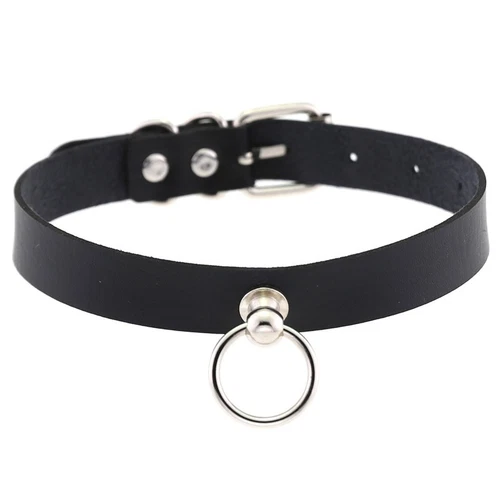 Neu Harajuku Stil Punk Halsband Zubehör Leder mit Anhänger Halsband Halskette - Bild 1 von 39