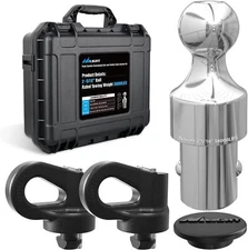 Puck System Gooseneck Hitch Kit (60692) with 2-5/16?? Ball of 38000lbs GTW