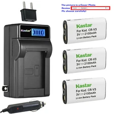Kastar Battery LCD AC Charger for Nikon CoolPix 2100 CoolPix 2200 CoolPix 3100