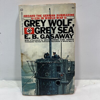 Grey Wolf, Grey Sea By E.B Gasaway (1970, Paperback) Ballantine - 1st Printing