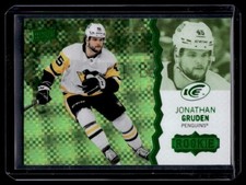 2023-24 Upper Deck Ice Green Parallel Jonathan Gruden Rookie #135