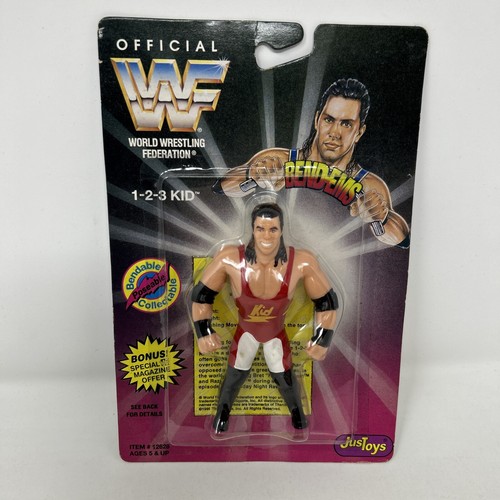 WWF Bend-Ems 1-2-3 Kid by JusToys 1995 #1 E2...