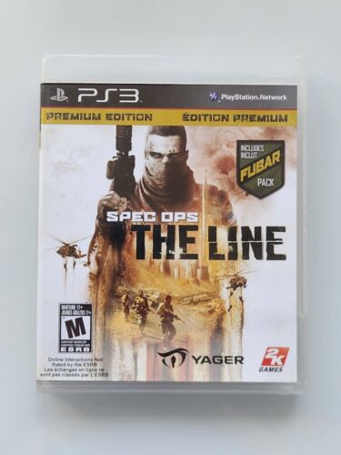 Spec Ops: The Line (Sony PlayStation 3, 2012) PS3 complet dans sa boîte CIB - LIRE - Photo 1 sur 4