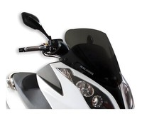 Windschild Malossi Sport Screen, Rauchgrau Dunkel, 485X472X3Mm FüR Downtown 125-