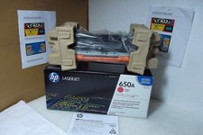 HP 650A Toner Cartridge Magenta 15K Page Yield for CP5525 M750dn CE273A OEM NEW