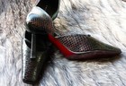 Vintage Genuine Snake Skin Pumps RARE Fashion Shoes Limited Edition NEVER WORN — photo 6