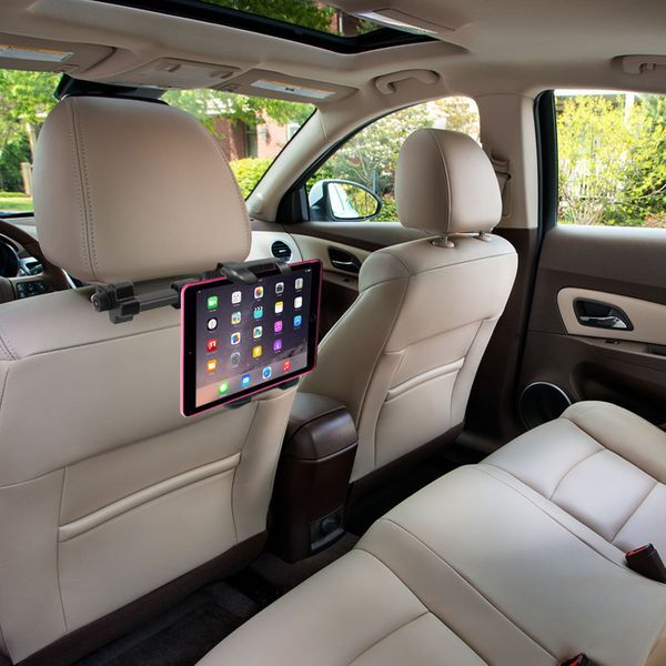 Macally HRMOUNTPRO-B, Poggiatesta Supporto Auto per iPad e Tablet PC, Nero foto 3