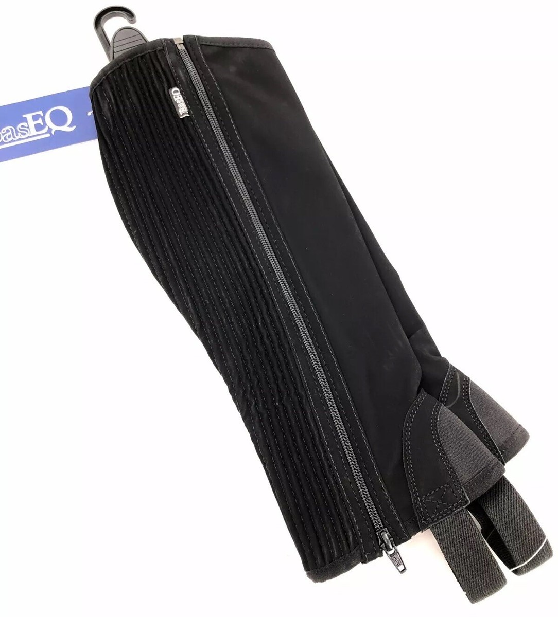 Demi-chaps équitation BasEQ Mary – Femme – Nubuck Synthétique – Taille XS