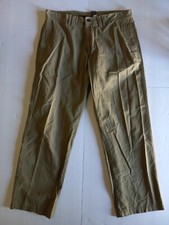 Weatherproof Pants Mens Khaki Tan Chino Straight Measures 36x31