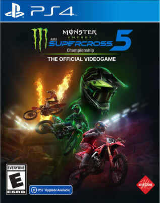 Monster Energy Supercross 5 - Sony PlayStation 4 PS4 New 