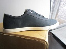 TOMS Carmel Women Heritage Lace-Up Low Top Canvas 10013424 Black SZ 9.5
