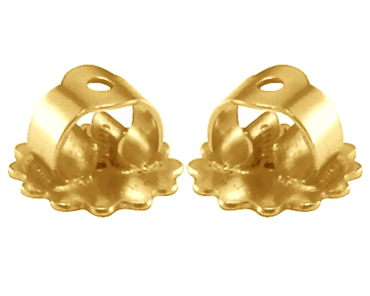 9ct white deals gold earring backs