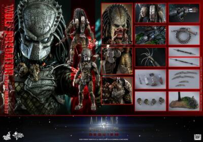 WOLF PREDATOR フィギュア ALIENS vs PREDATOR Aliens vs. Predator: Requiem - Wolf Predator (DELUXE) 1/3 Scale