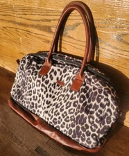 MyMealivos Canvas Weekender Bag, Overnight Travel Carry On Duffel w/ Shoe Pouch