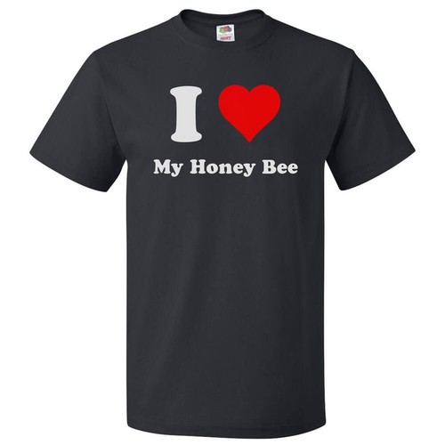 Me Encanta Mi Honey Bee T Shirt Tee I Heart Mi Honey Bee Ebay