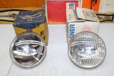Harley Panhead Sealed Beam Bulbs Spotlight 6V Wagner 4511 GE 4516