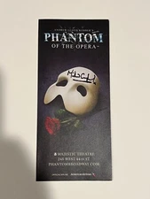 Michael Crawford " Phantom of the Opera " HAND SIGNED Flyer