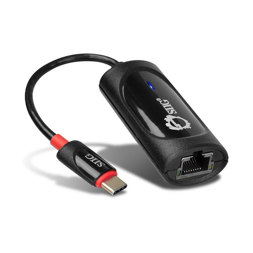 Adaptador Ethernet SIIG JU-NE0914-S1 USB-C a Gigabit - USB 3.0 - Imagen 2 de 9