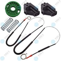 FüR Seat Ibiza II 6K1 2/3 TüRer Fensterheber Reparatursatz Seilzug - Vorne Links