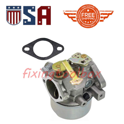640152A CARBURETOR Carb FIT TecumsehHM80 HM100 Snow Blower Thrower Tiller C-6 US