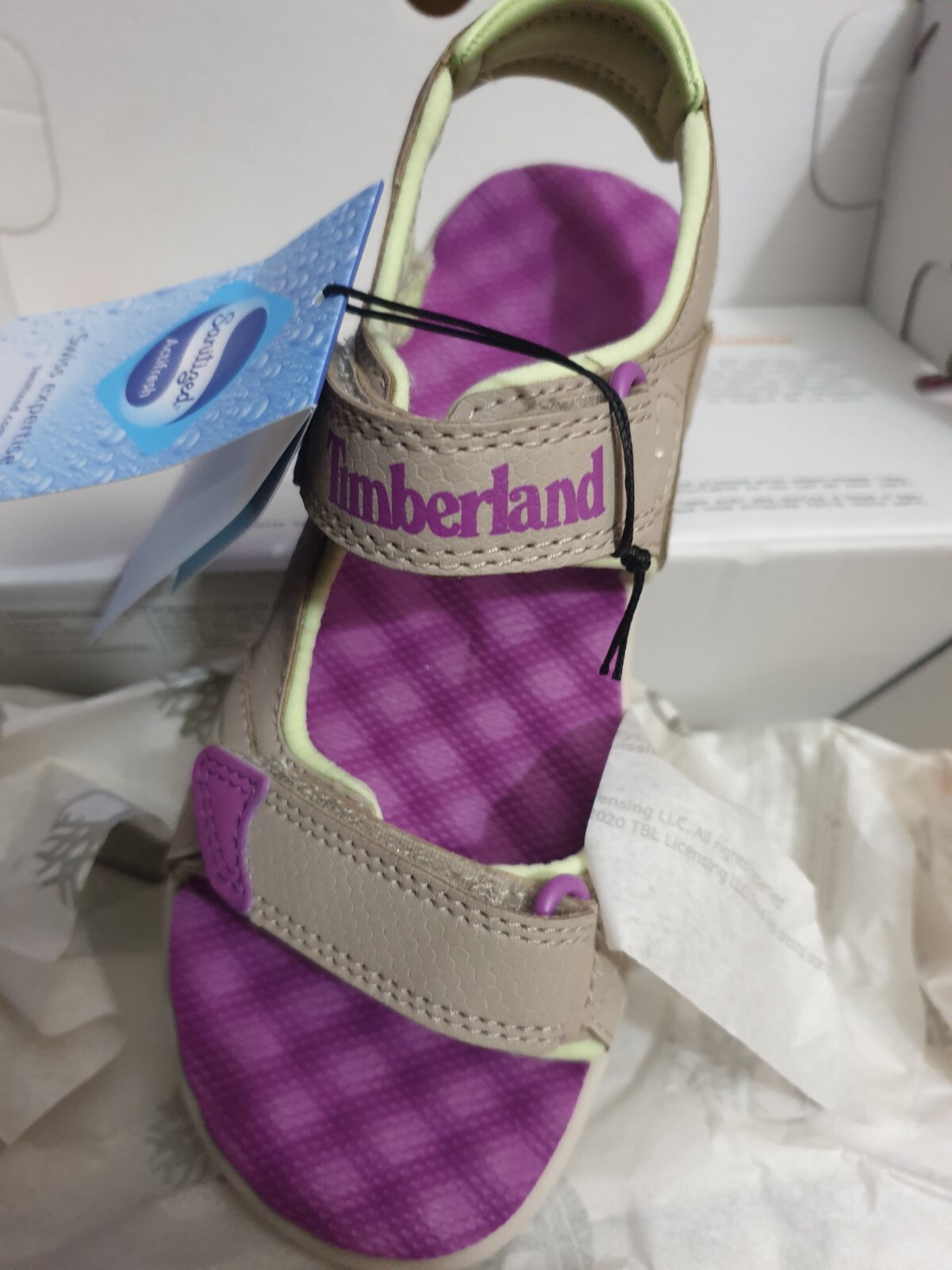 FILA Sandalo Timberland Perkins Row doppio cinturino beige 1 5 Regno Unito EU 34 CTRL £40