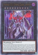 Yu-Gi-Oh Card - DANE-EN093 - NUMBER XX: UTOPIC DARK INFINITY (ultra rare) NM/M