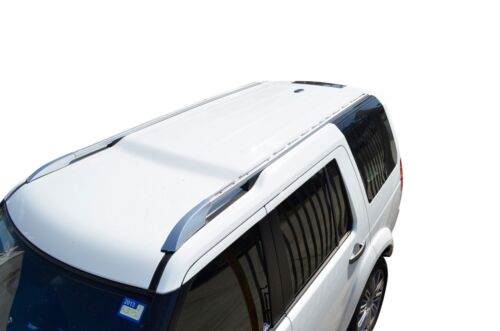 Silvery OEM style Roof Rail for Land Rover Discovery 4 09-16 Extended Length - Picture 1 of 12