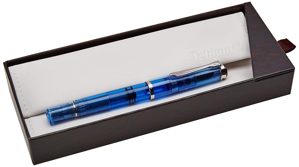 Picasso 916 Malage Füllfederhalter – Extrafeine Feder 0,38 Mm, Mit Konverter, Messing-Korpus, Schwarzes Finish