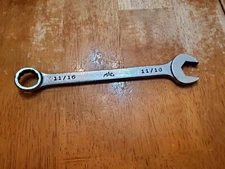 Mac Tools 11/16" 12PT SAE Chrome Combination Wrench CW22