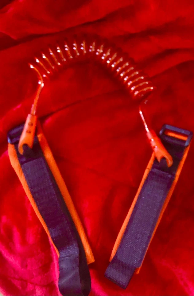 HYDERON Child Safety Anti-lost Wrist Link Child Strap BRACELET Age 1+ Up,Orange - Image 2 of 4