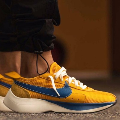 nike moon racer on feet