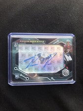 2022 Dameon Pierce Auto /75 RC Rookie Neon Signs Texans Elements Football RNS-DP