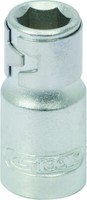 "Ks Tools 1/4\" Bit-Adapter-Stecknuss, Mit Spannring (911.4327)"