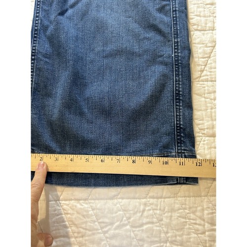 Spanx SPANXshape™ EveryWear Cropped Wide Leg Jeans Patch Pockets-Medium Petite - Picture 7 of 10