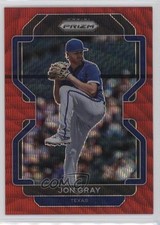 2022 Panini Prizm Tier II Red Wave Prizm 63/99 Jon Gray #146 ms9