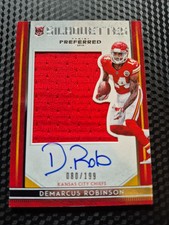 2016 Panini Preferred Silhouettes Demarcus Robinson RC /199 AUTO 49ers Jumbo GU