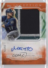 2019 Topps Inception Orange 23/25 Mitch Haniger #IAJ-MH Jumbo Patch Auto ez6