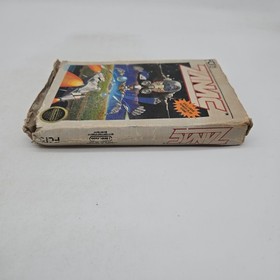 Zanac Nintendo NES Game Cart And Box Tested Working + Box Sleeve