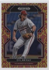 2022 Panini Prizm Draft Picks Snakeskin Prizm 7/25 Dylan Ray #PDP108 nd3