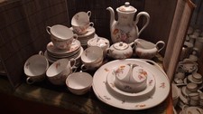 Rosenthal service kaffee / tee balmoral deutsche blume  11 Pers. 40 Teile