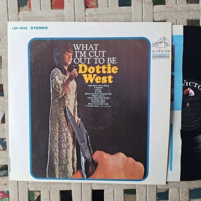 Dottie West What I'm Cut Out To Be All Original Stereo RCA LP Record 1968