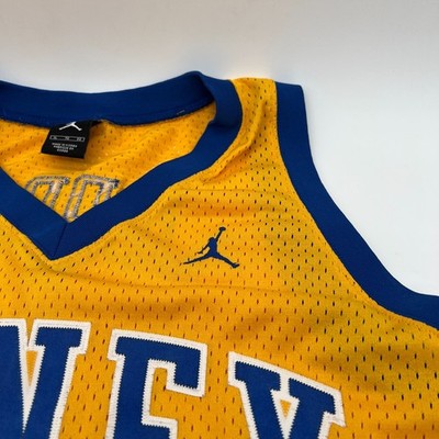 Michael Jordan Laney High School #23 Jersey XL Yellow Blue